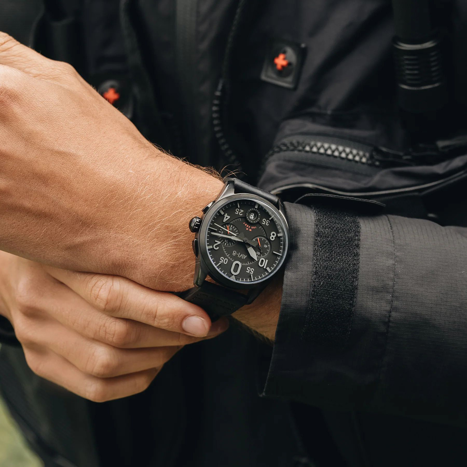 zegarek AV-4089-03 męski z chronograf Spitfire - miniatura 6