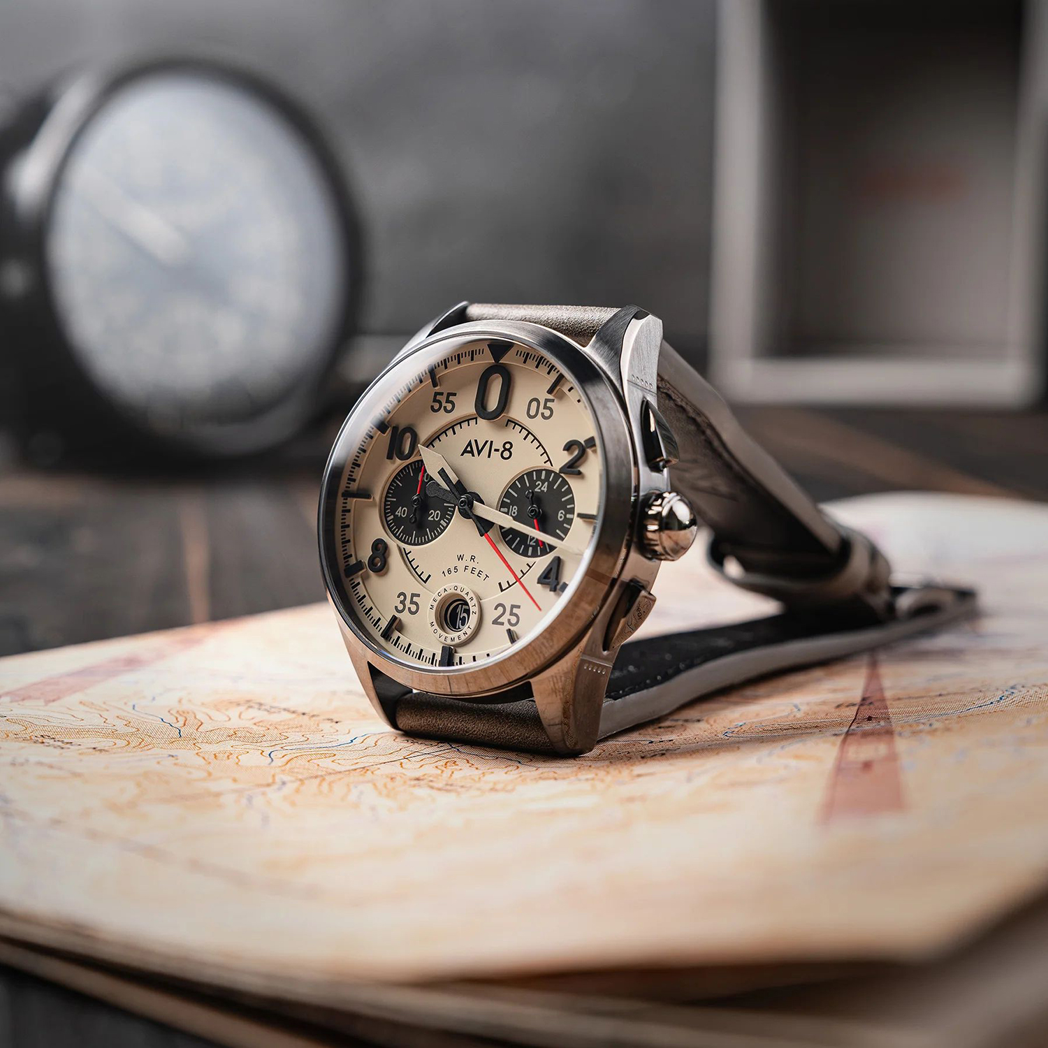 zegarek AV-4089-06 męski z chronograf Spitfire - miniatura 3