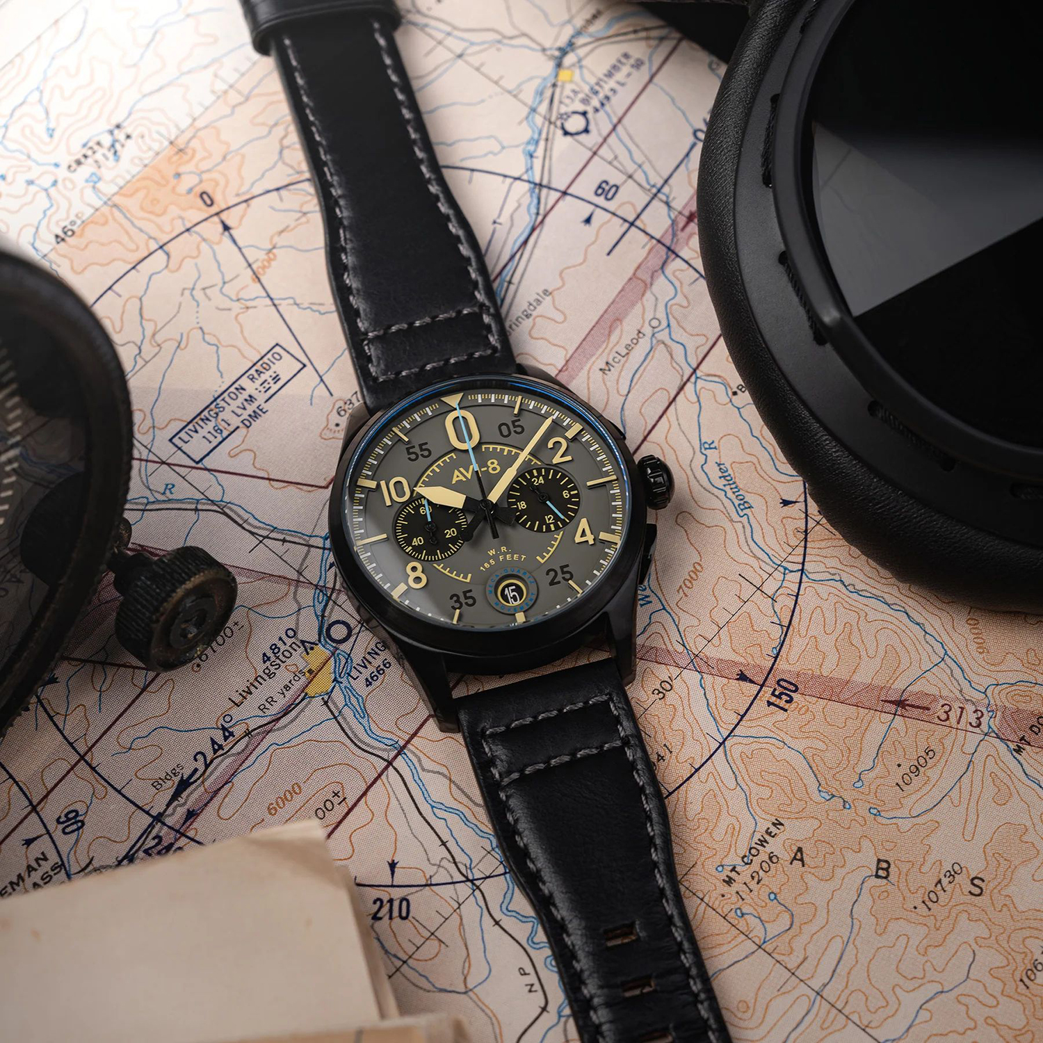 zegarek AV-4089-08 męski z chronograf Spitfire - miniatura 3