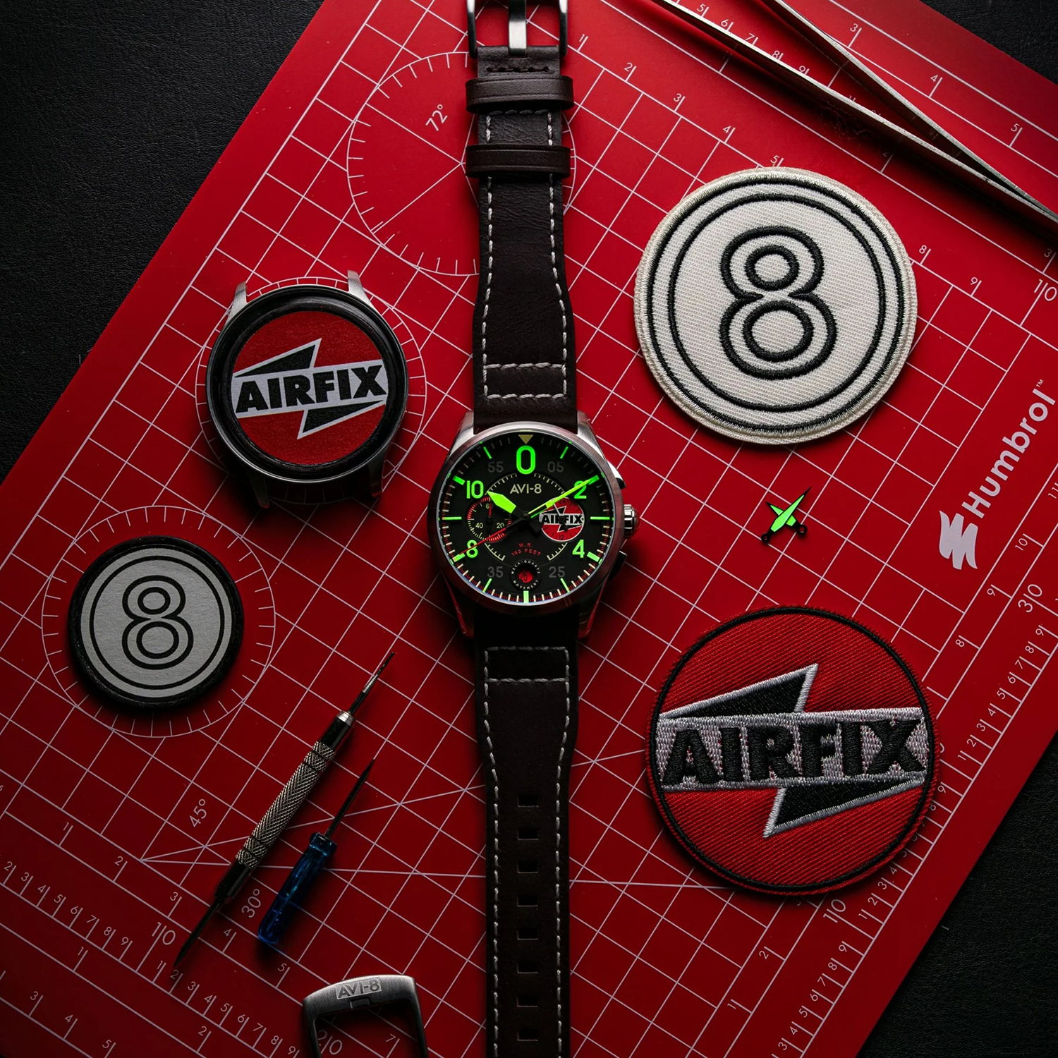 zegarek AV-4089-09 męski z chronograf Spitfire - miniatura 3