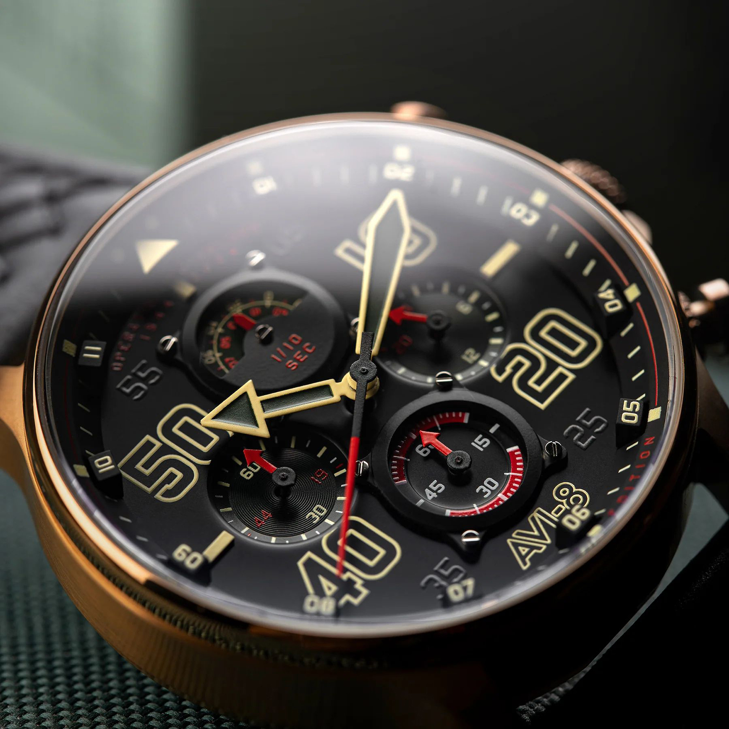 zegarek AV-4093-09 męski z chronograf Hawker Typhoon - miniatura 4