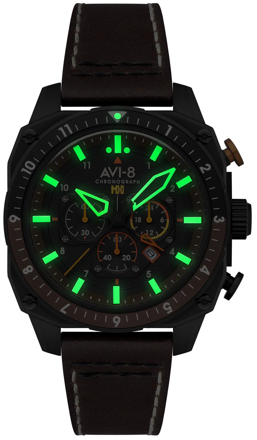 zegarek AV-4100-08 męski z chronograf Hawker Hunter - miniatura 2