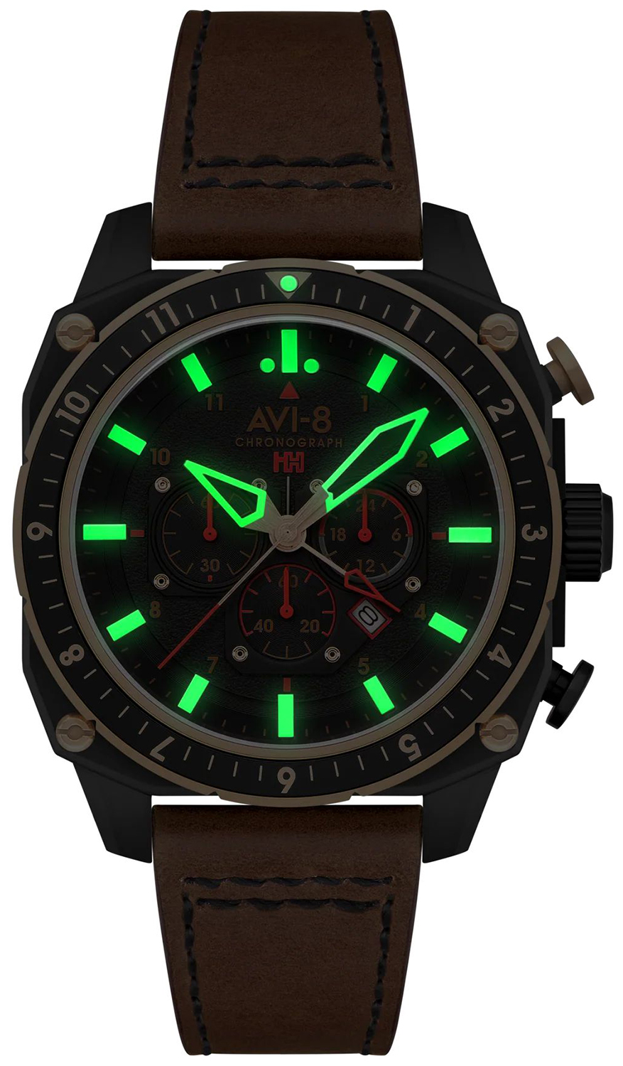 zegarek AV-4100-09 męski z chronograf Hawker Hunter - miniatura 2