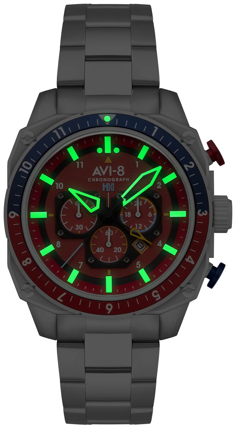 zegarek AV-4100-22 męski z chronograf Hawker Hunter - miniatura 2