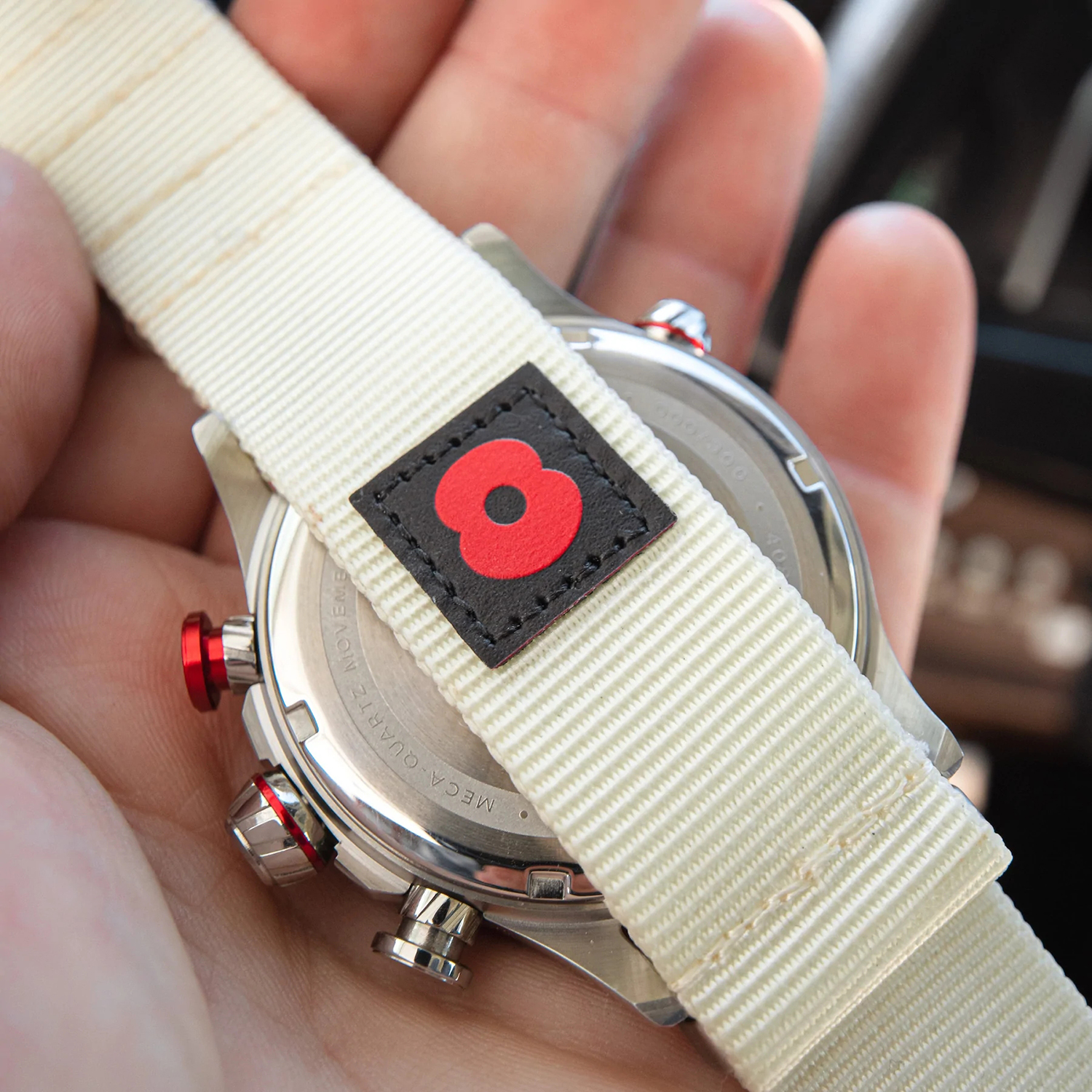 zegarek AVI-8 AV-4080-RBL02 męski Hawker Hunter HAWKER HUNTER DUKE CHRONOGRAPH ROYAL BRITISH LEGION LIMITED EDITION - miniatura 7