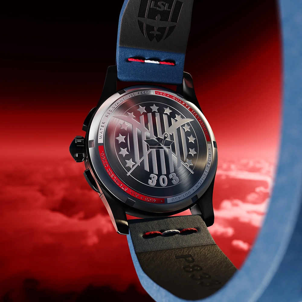 zegarek AVI-8 AV-4105-01 czarny Spitfire