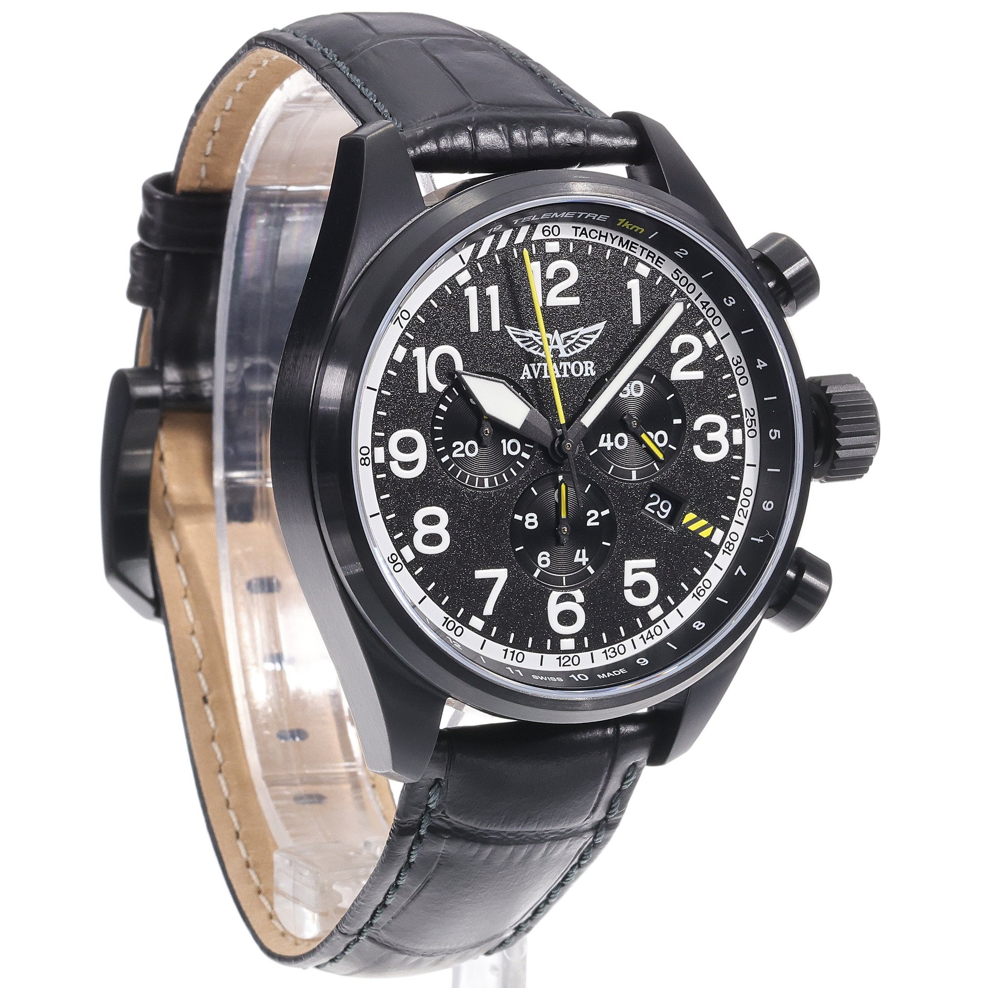 zegarek Aviator V22551694 kwarcowy męski Airacobra AIRACOBRA P45 CHRONO - miniatura 3