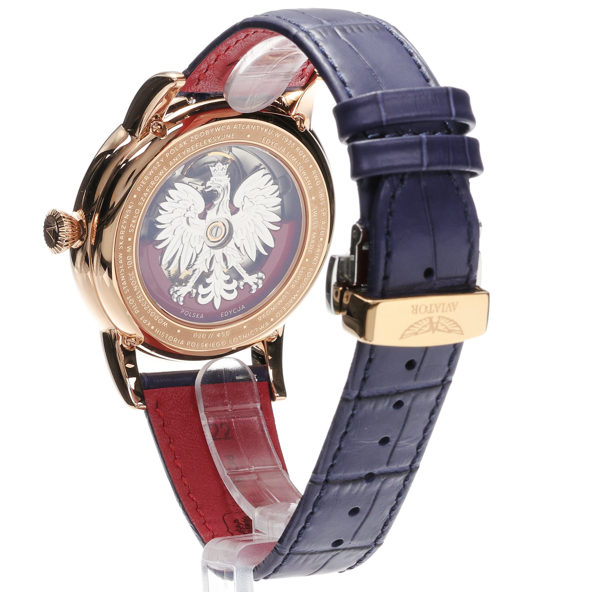 zegarek Aviator V34423954 automatyczny Douglas