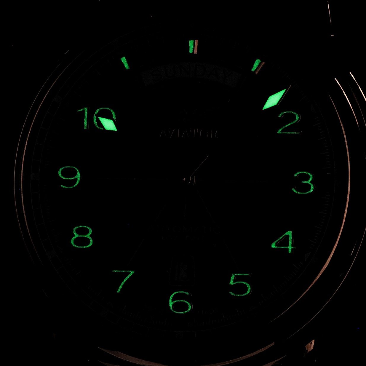 zegarek Aviator V34423984 różowe złoto Douglas