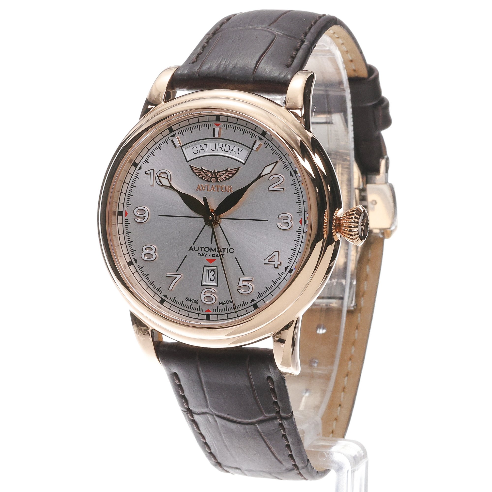 zegarek Aviator V34424004 różowe złoto Douglas