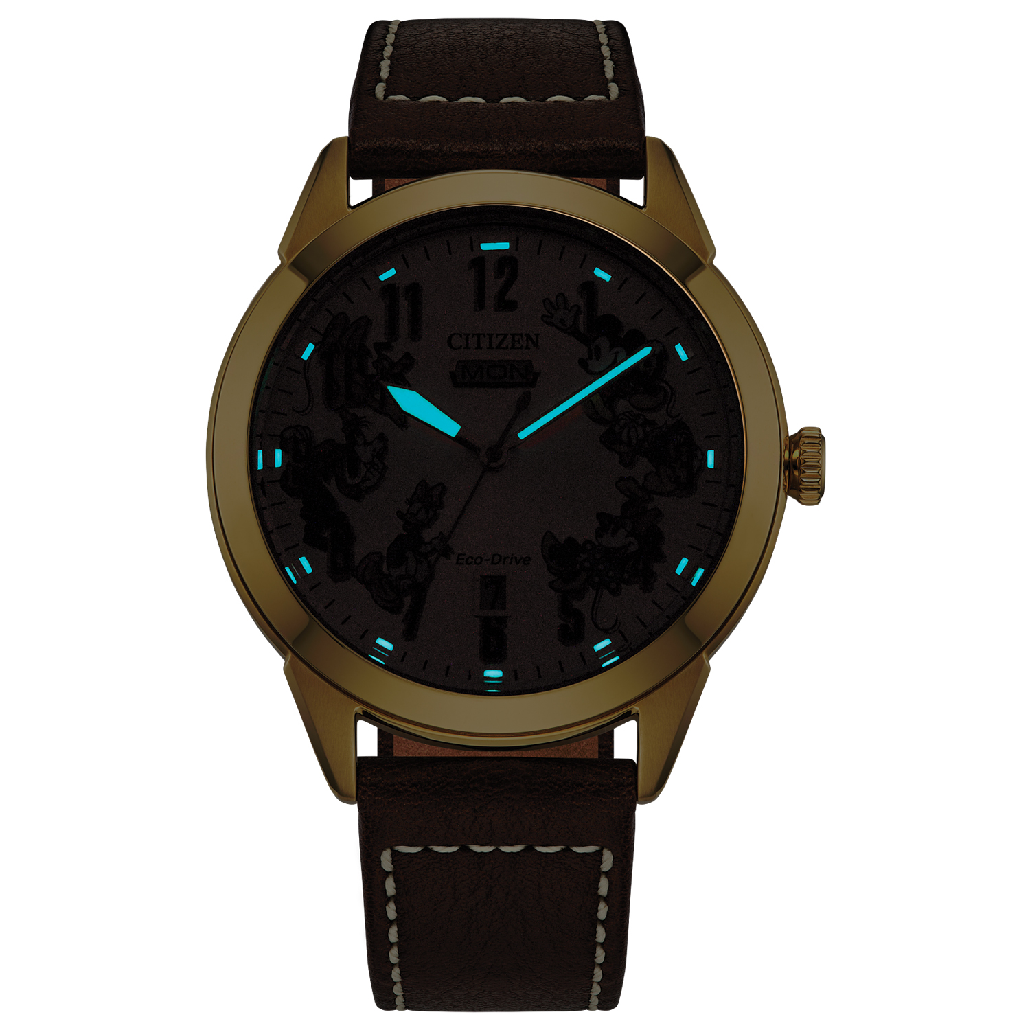 zegarek AW0093-04W złoty Ecodrive - miniatura 2