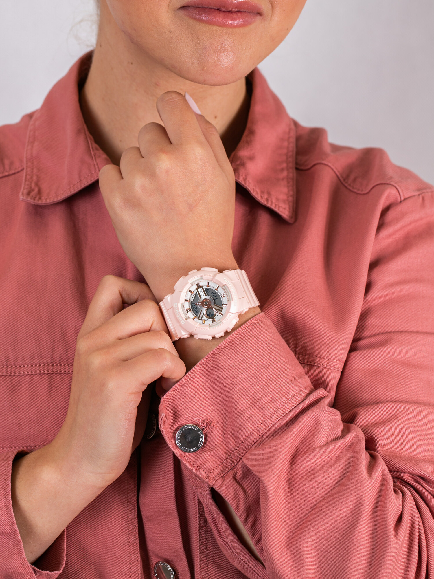 Casio BA-110RG-4AER damski zegarek Baby-G pasek - miniatura 3