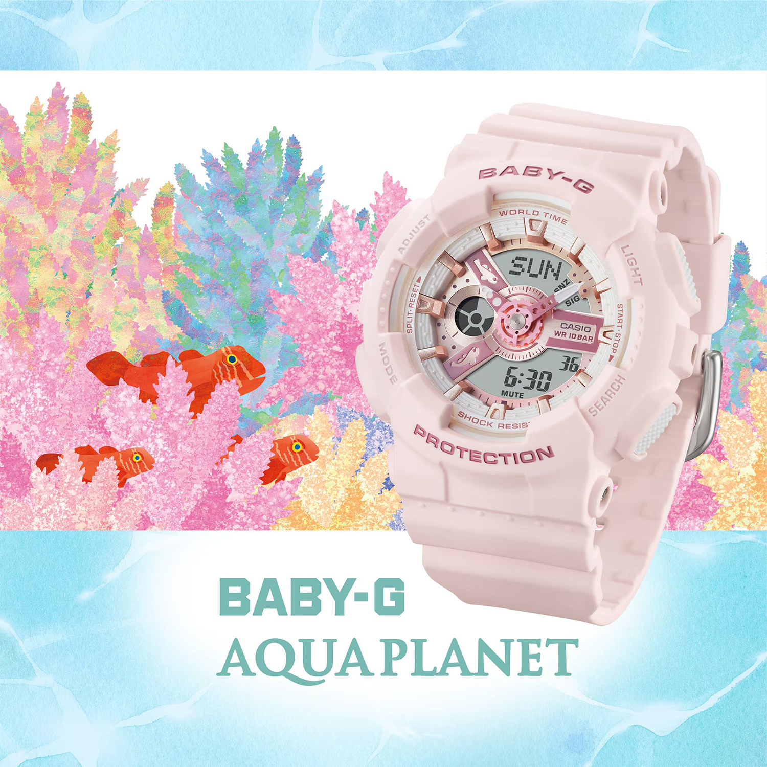 zegarek Baby-G BA-110AQ-4AER czarny Baby-G - miniatura 13