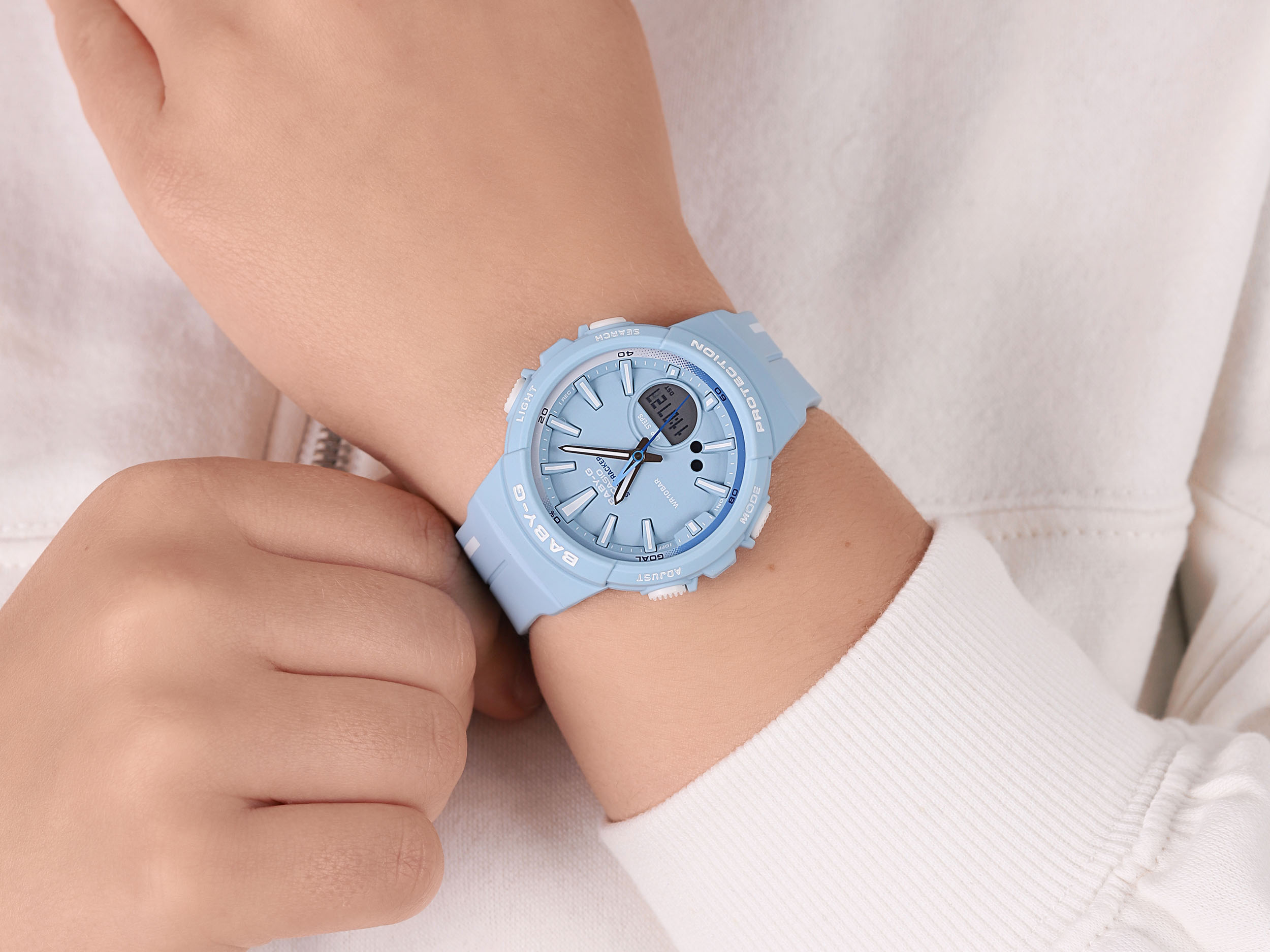 zegarek Baby-G BGS-100RT-2AER niebieski Baby-G - miniatura 4