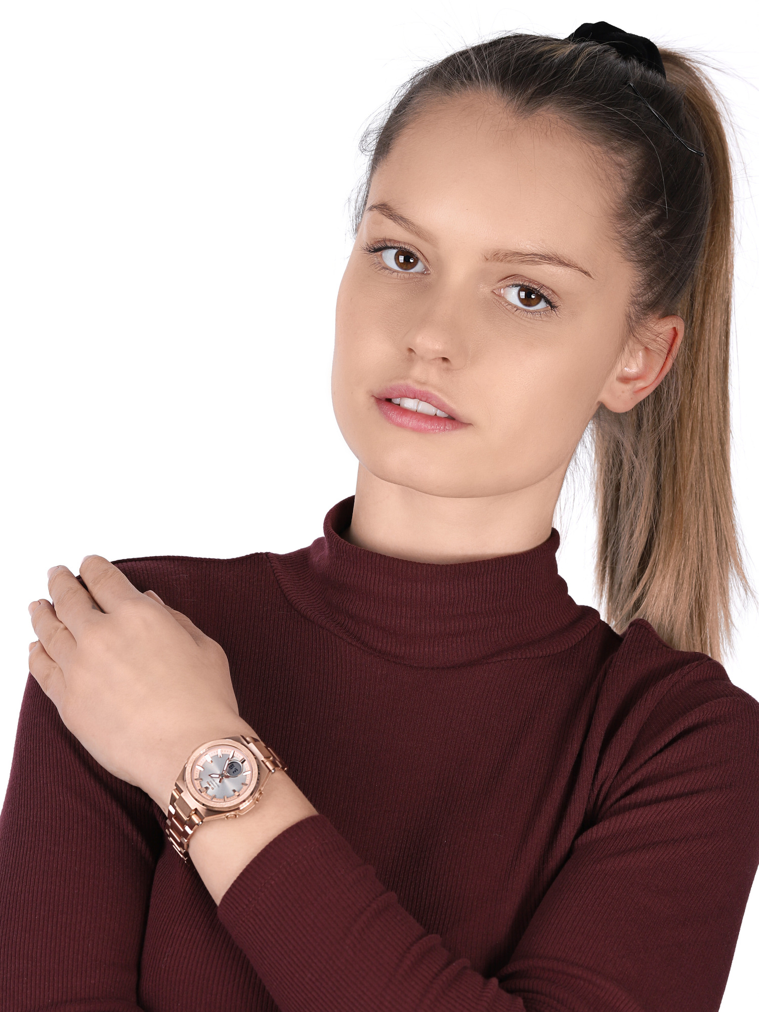 zegarek Baby-G MSG-S200DG-4AER solar damski Baby-G G-MS METAL BEZEL