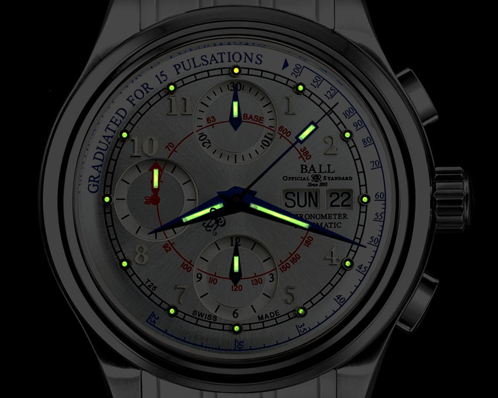 Ball CM1010D-LFCJ-SL zegarek męski Trainmaster - miniatura 2