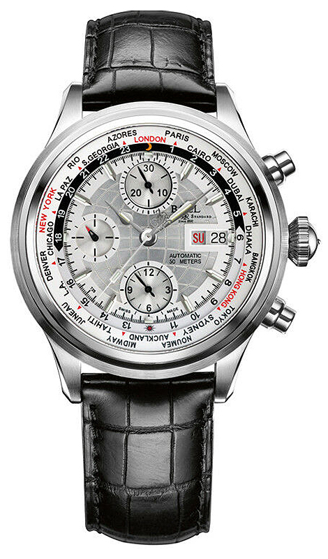 Ball Worldtime Chronograph CM2052D-LFJ-SL