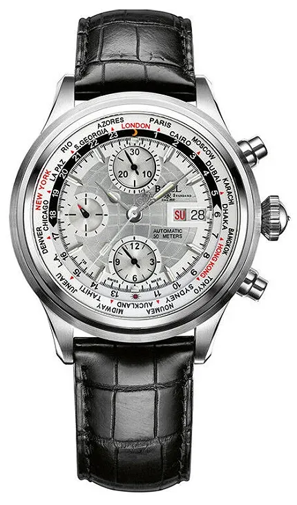 Ball CM2052D-LJ-SL Trainmaster Worldtime Chronograph - zdjęcie 1