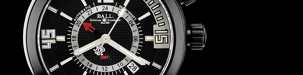 Ball DG1020A-P1AJ-BKSL Diver GMT zegarek klasyczny Engineer Master II - miniatura 4