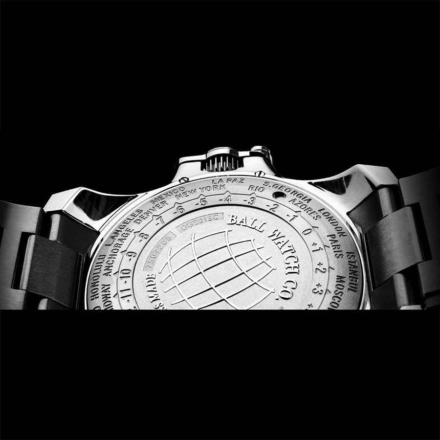 zegarek Ball DG2018C-S10C-BK automatyczny męski Engineer Hydrocarbon AeroGMT II