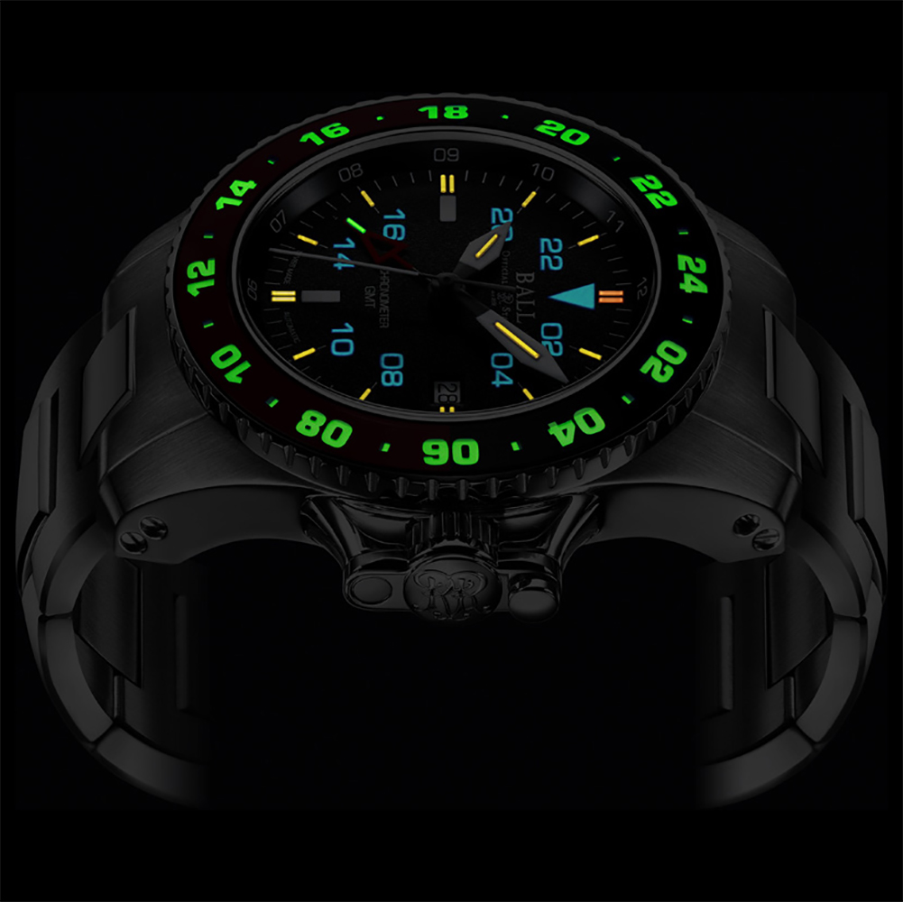 Ball DG2018C-S4C-BE AeroGMT II zegarek klasyczny Engineer Hydrocarbon - miniatura 4
