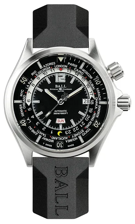 Ball DG2022A-PA-BK Engineer Master II Worldtime - zdjęcie 1