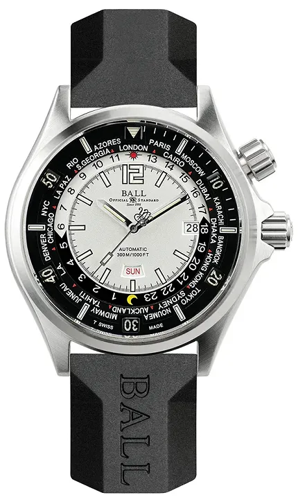Ball DG2022A-PA-WH Engineer Master II Diver Worldtime - zdjęcie 1