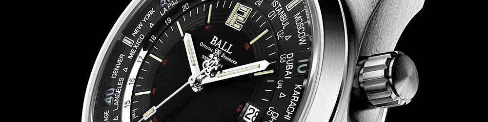 Ball DG2022A-S3AJ-BK Diver Worldtime zegarek klasyczny Engineer Master II - miniatura 4