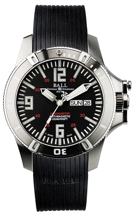 Ball DM2036A-PCA-BK Engineer Hydrocarbon Spacemaster Glow - zdjęcie 1