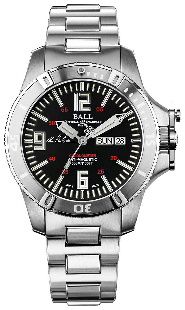 Ball Spacemaster Captain Poindexter DM2036A-S5CA-BK