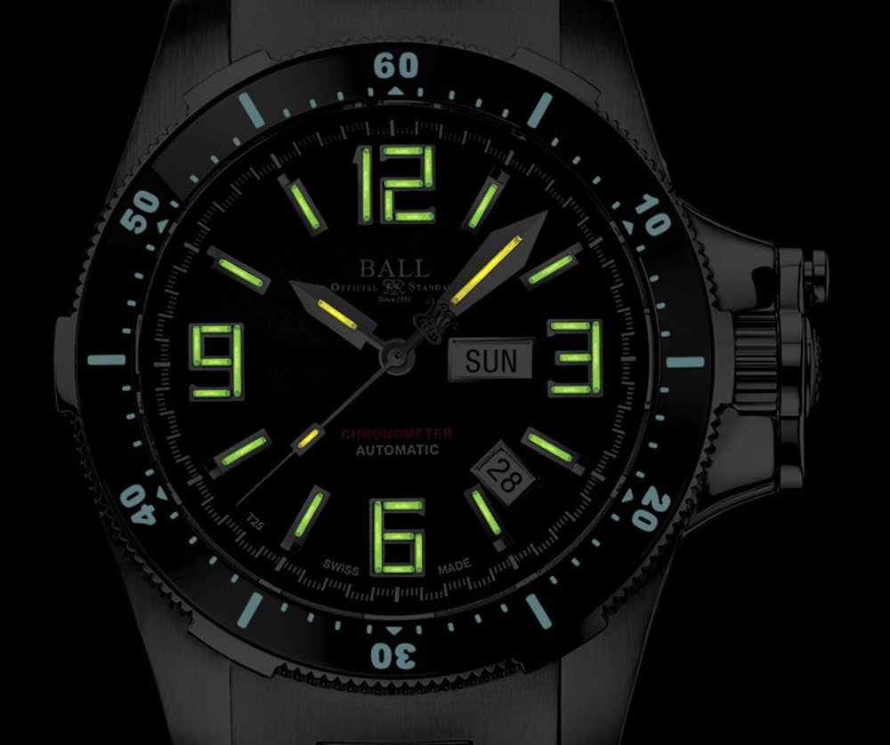 Ball DM2076C-S1CAJ-BK męski zegarek Engineer Hydrocarbon bransoleta - miniatura 3