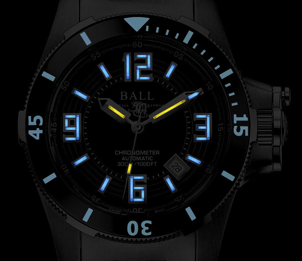 Ball DM2136A-SCJ-BK Ceramic XV zegarek klasyczny Engineer Hydrocarbon - miniatura 3