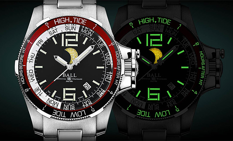 Ball DM3320C-SAJ-BK męski zegarek Engineer Hydrocarbon bransoleta