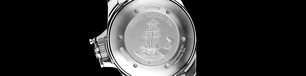 Ball DM3320C-SAJ-BK Engineer Hydrocarbon Moon Navigator zegarek męski klasyczny szafirowe