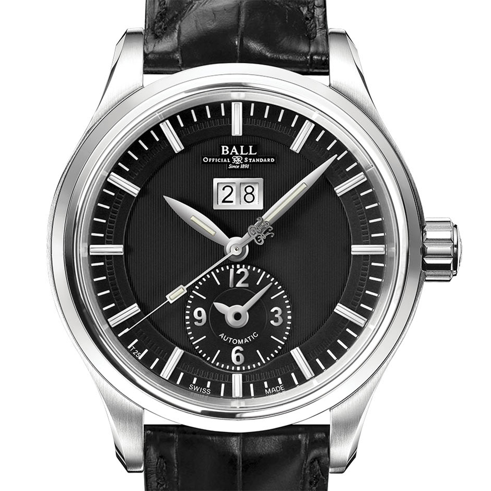 Ball GM1056D-L2FJ-BK zegarek męski Trainmaster - miniatura 2