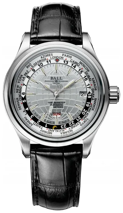 Ball GM2020D-LCJ-WH Trainmaster Worldtime - zdjęcie 1