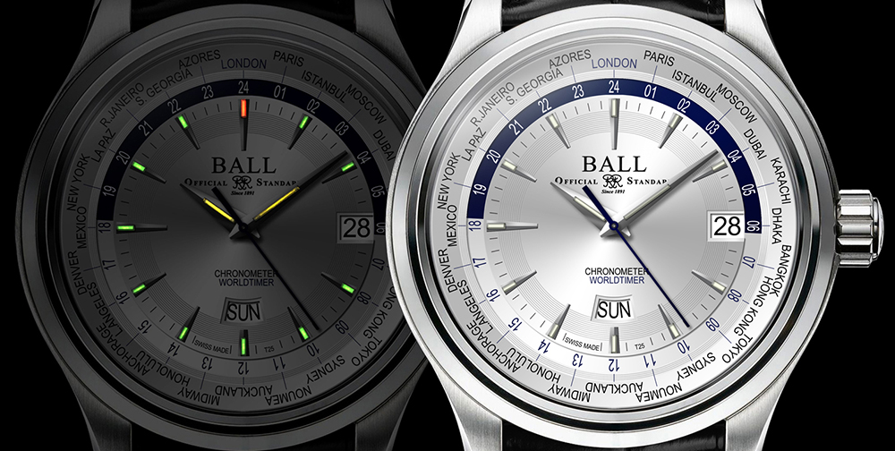 Ball GM2020D-S1CJ-SL zegarek męski Trainmaster - miniatura 2