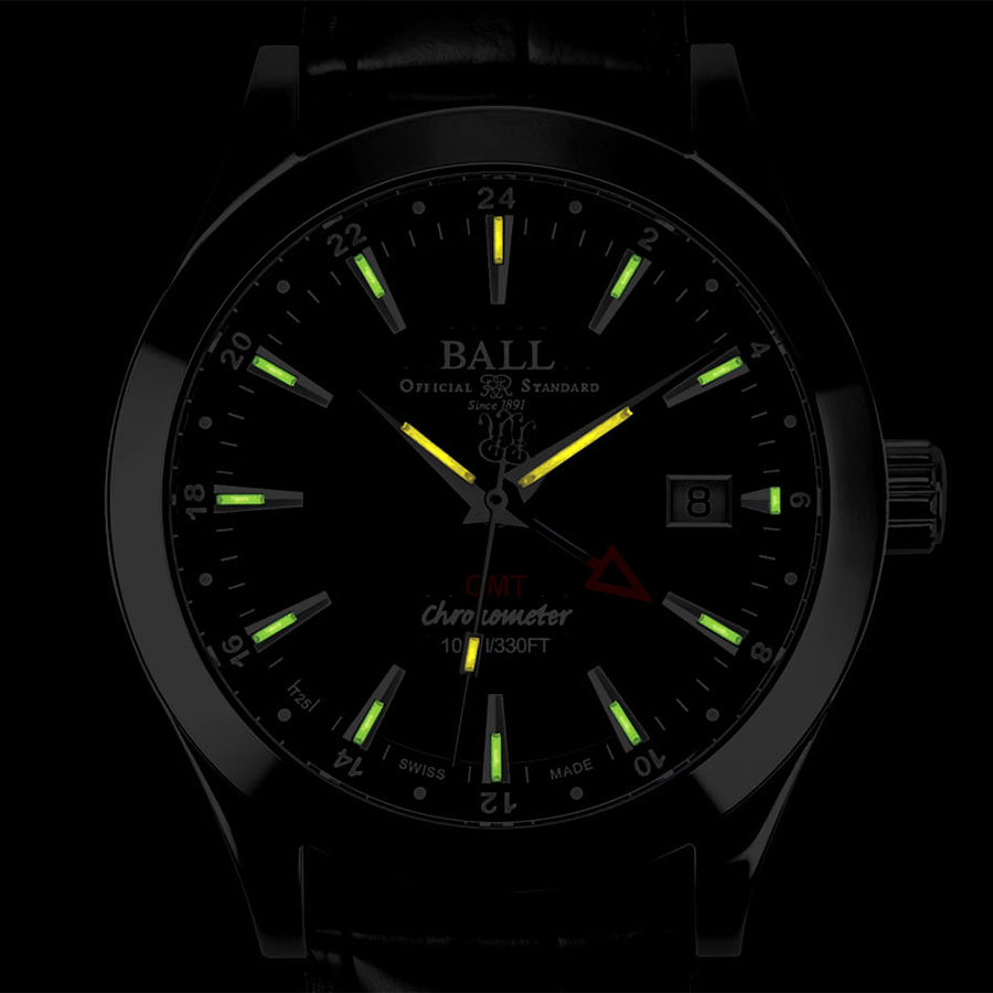 Ball GM2026C-LCJ-BK męski zegarek Engineer II pasek - miniatura 3