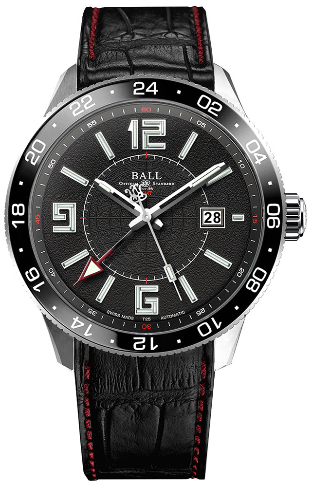 Ball Pilot GMT GM3090C-LLAJ-BK