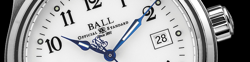 Ball NM1056D-L1FJ-WH Power Reserve zegarek klasyczny Trainmaster - miniatura 4