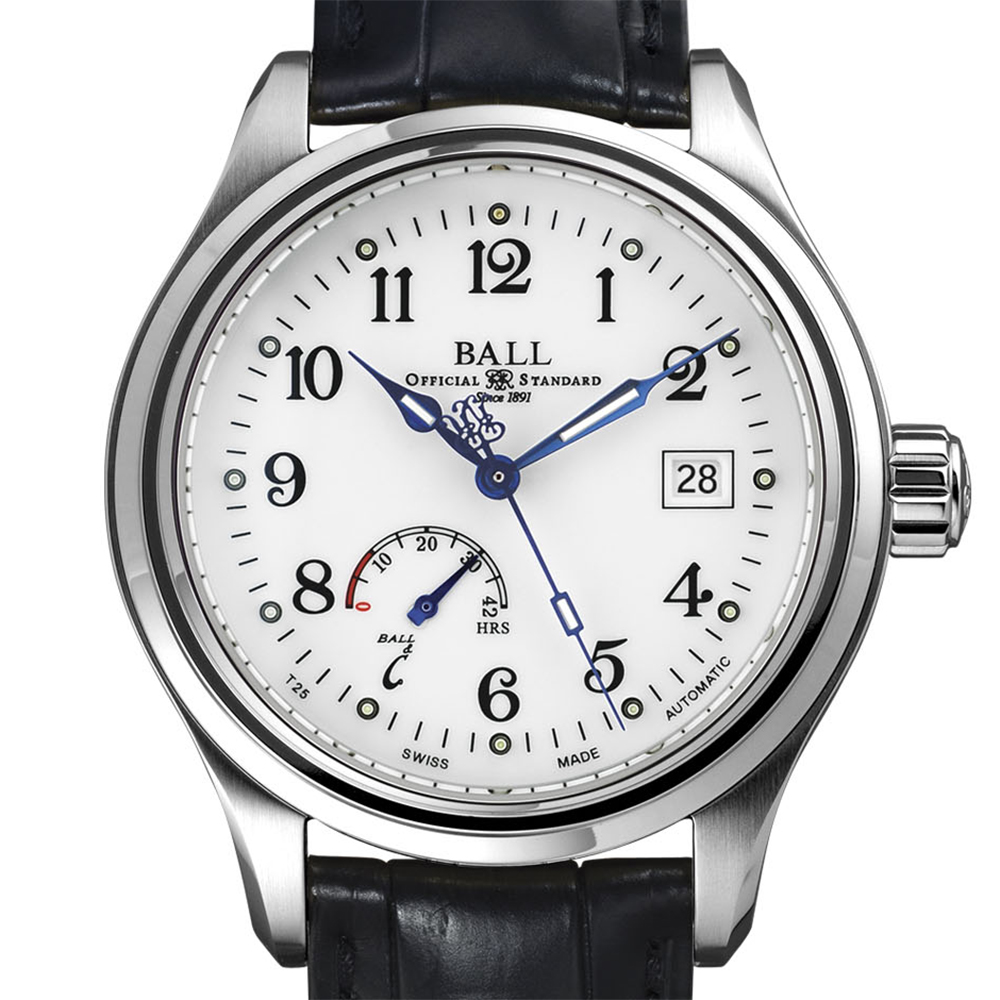 Ball NM1056D-L1FJ-WH zegarek męski Trainmaster - miniatura 2