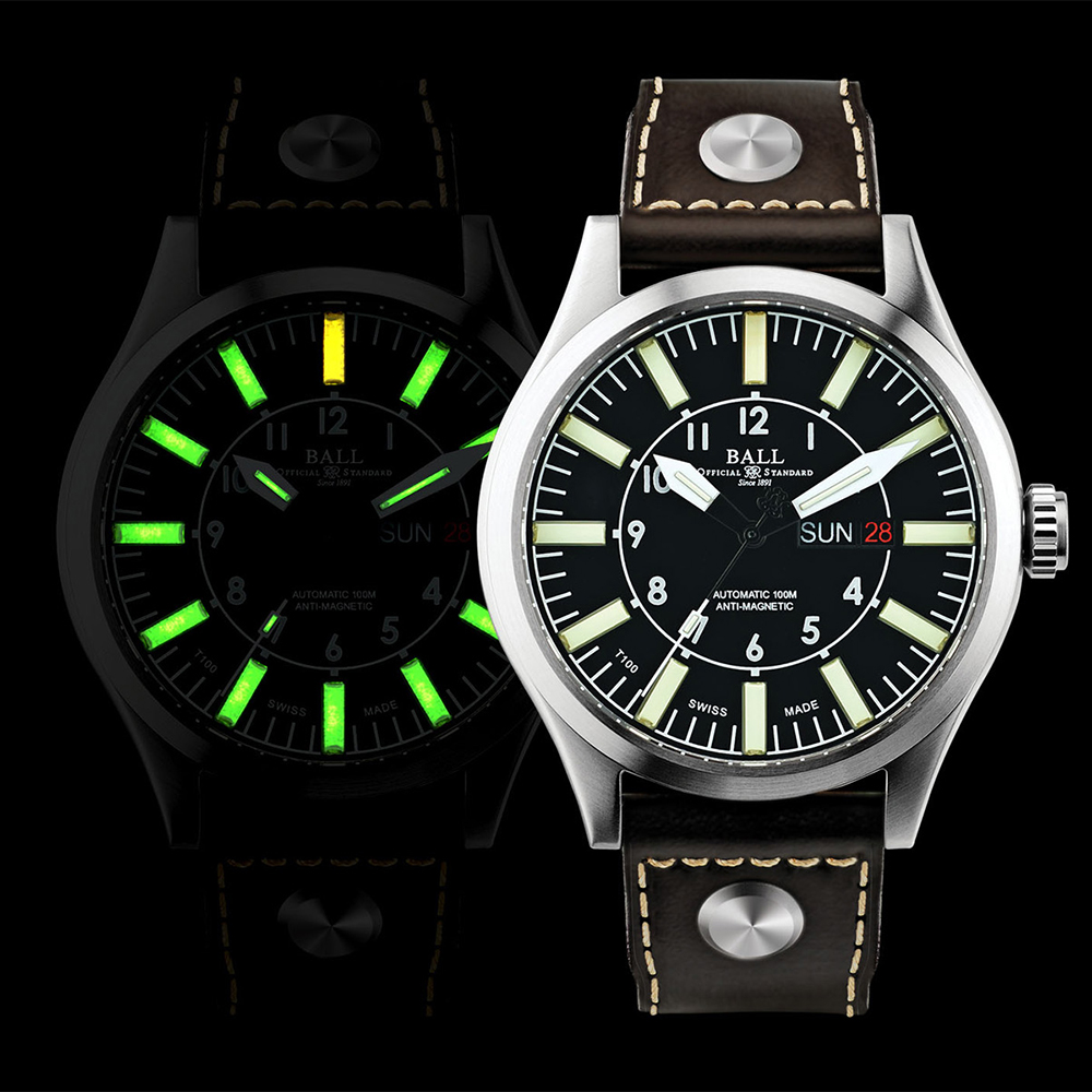 Ball NM1080C-L3-BK zegarek męski Engineer Master II - miniatura 2