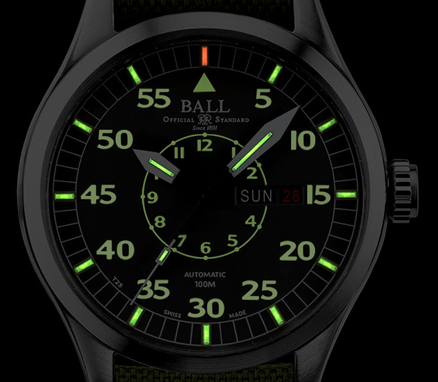 Ball NM1080C-N5J-GY Aviator zegarek klasyczny Engineer Master II - miniatura 4