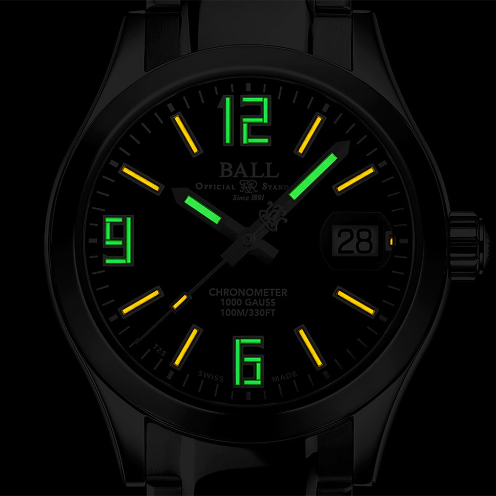 Ball NM2026C-S15CJ-BK męski zegarek Engineer III bransoleta - miniatura 3