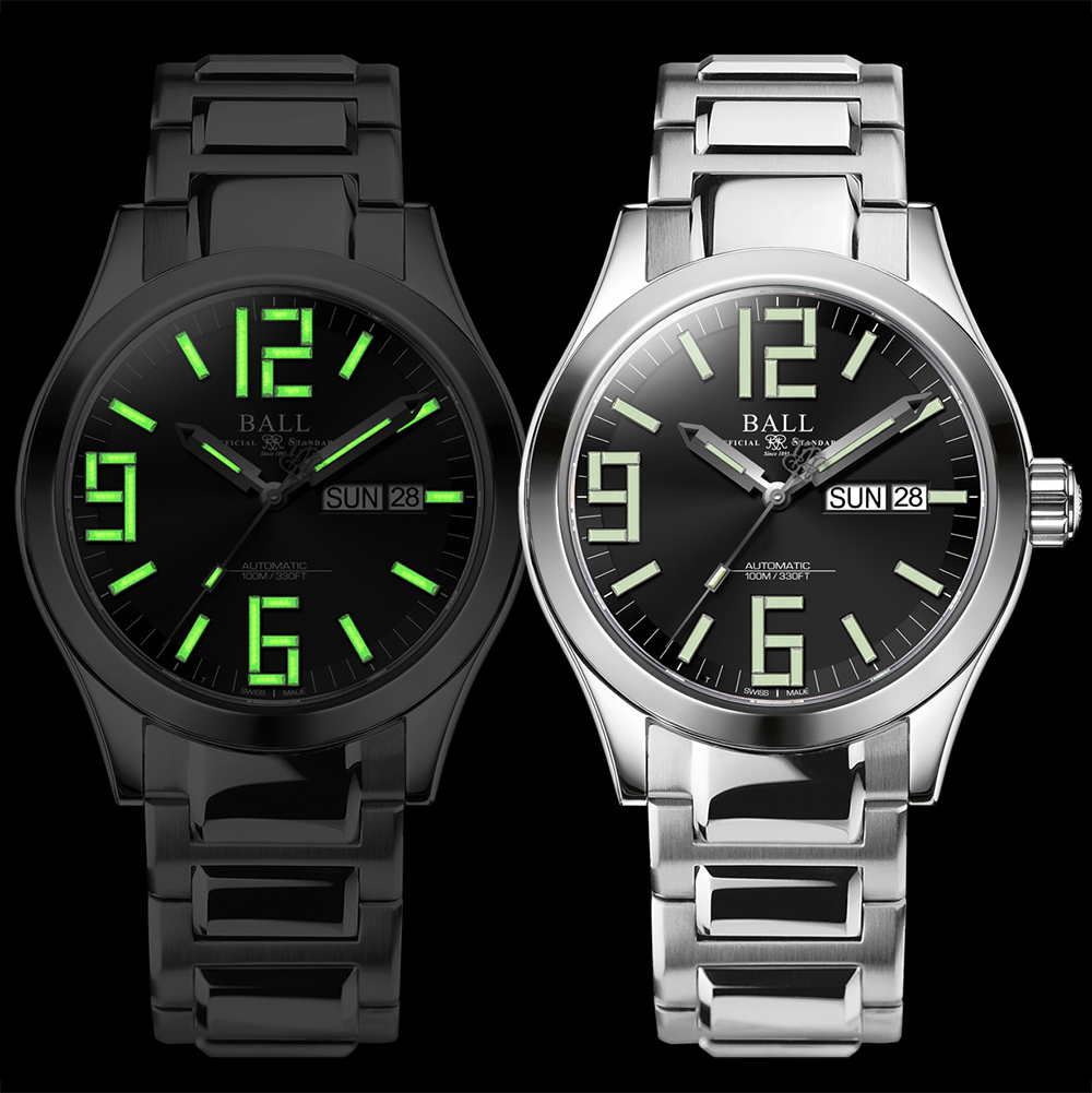 Ball NM2026C-S7-BK Genesis (40mm) zegarek klasyczny Engineer II - miniatura 4