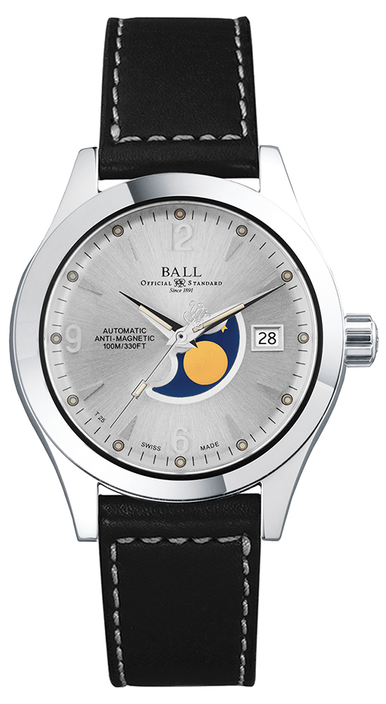 Ball Ohio Moon Phase NM2082C-LFJ-SL