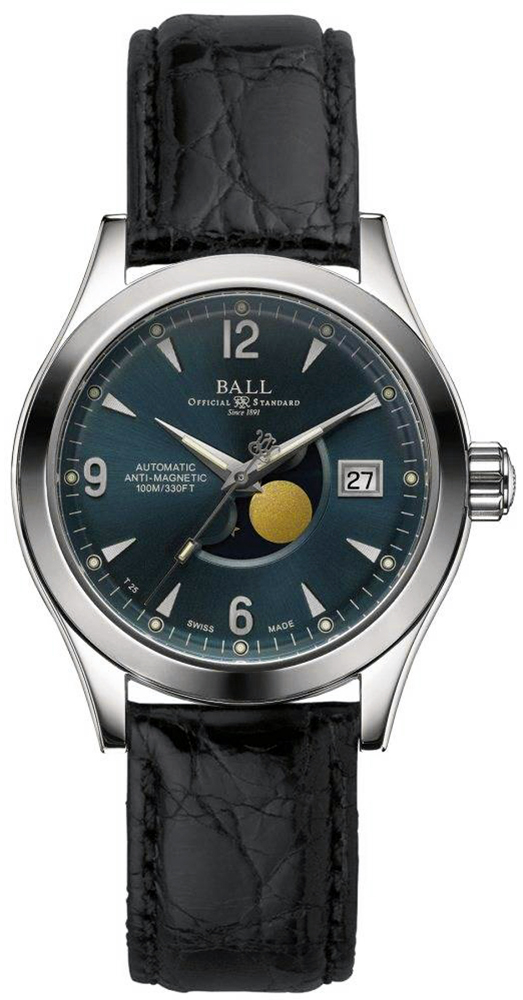 Ball Ohio Moon Phase NM2082C-LLFJ-BE