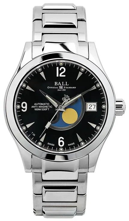 Ball NM2082C-SJ-BK Engineer II Ohio Moon Phase - zdjęcie 1