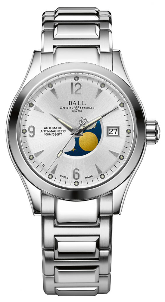 Ball Ohio Moon Phase NM2082C-SJ-SL