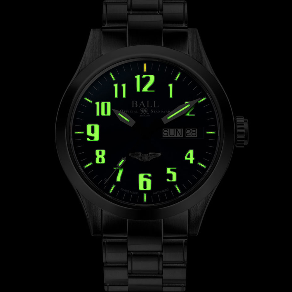 Ball NM2180C-S3J-BK męski zegarek Engineer III bransoleta - miniatura 3